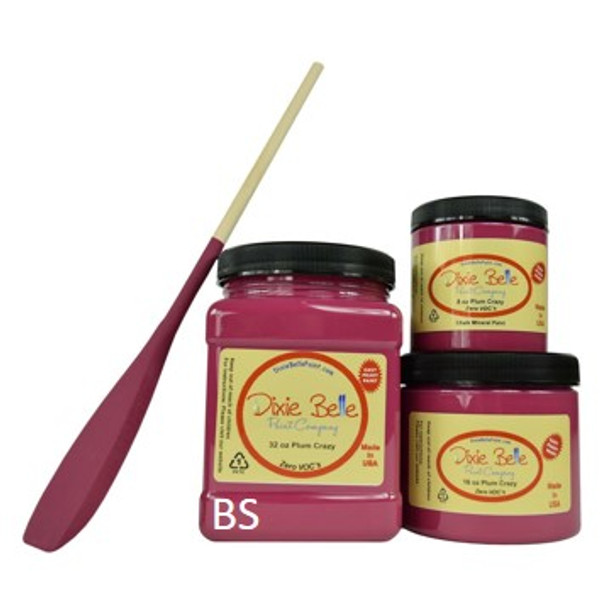 8oz Dixie Belle Chalk Mineral Paint in  Plum Crazy 