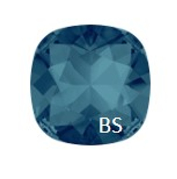 12mm Swarovski 4470 Indicolite Cushion Square