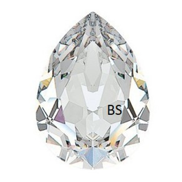 14x10mm Preciosa MC Baroque Pear Maxima Crystal 435 16 301