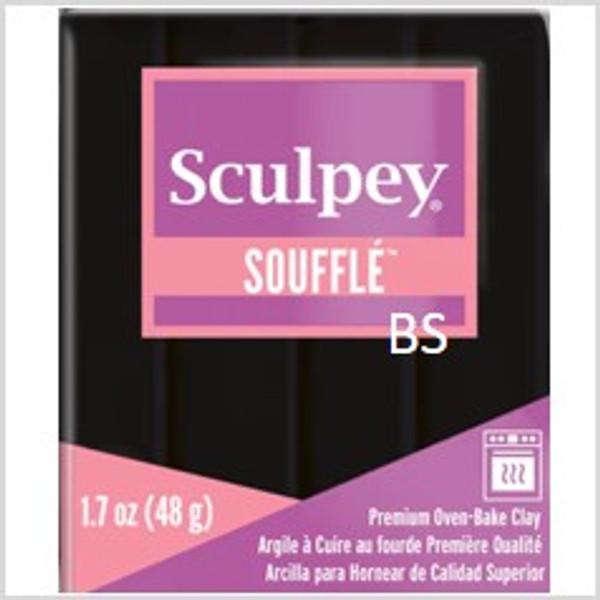 Sculpey Souffle Clay PoppySeed, 1.7 oz, SU6042