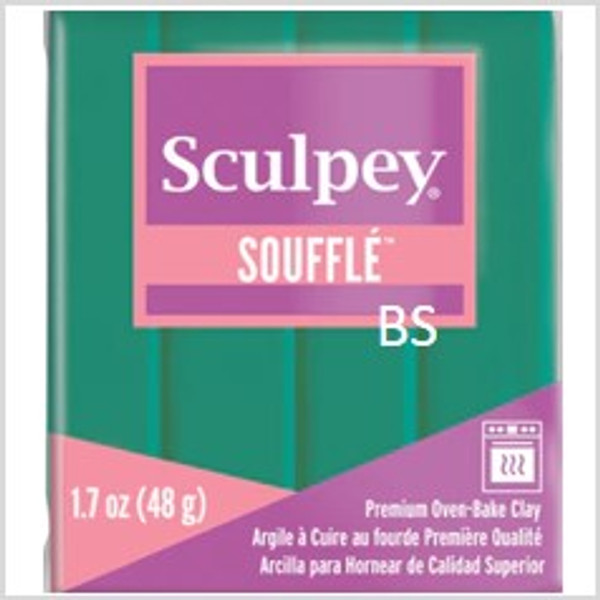 Sculpey Souffle Clay Jade, 1.7 oz, SU6323