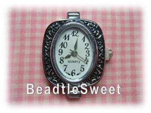 Antique Silver Watch Face