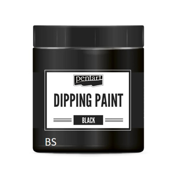 Pentart Black Dipping Paint 250ml
