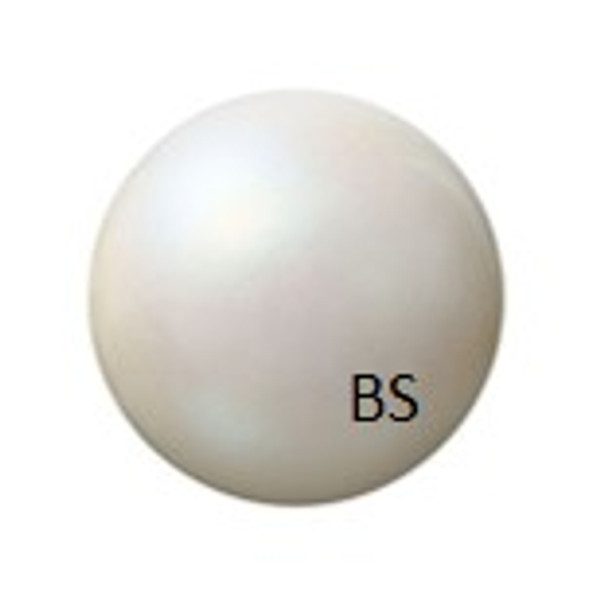 10mm Preciosa Round Pearl Maxima Pearlescent White Pearls