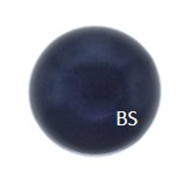 10mm Preciosa Round Pearl Maxima Blue Pearls
