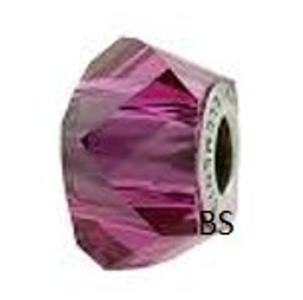 Swarovski BeCharmed Helix Bead 5928 Fuchsia