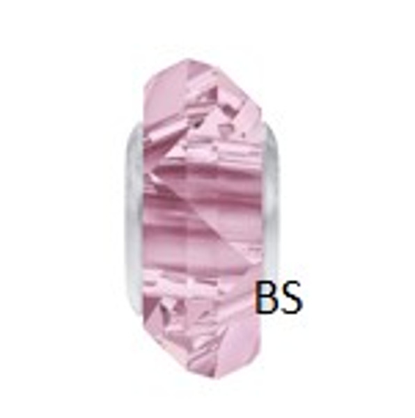 Swarovski BeCharmed Fortune Bead 5929 Light Rose