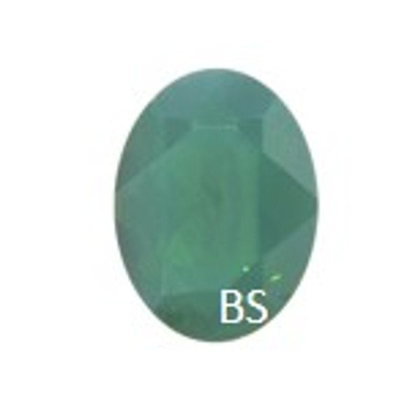 Swarovski 4210 Palace Green Opal 14x10mm Oval Fancy Stone