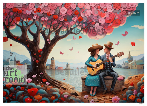 Decoupage Paper DP-RO-12