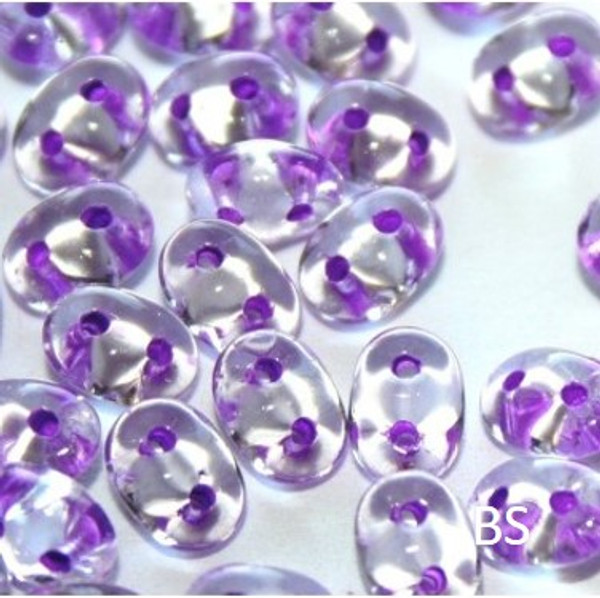 SuperDuo Beads 2.5X5mm Dark Violet