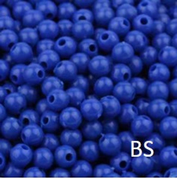 4mm Acrylic Beads (Sapphire)