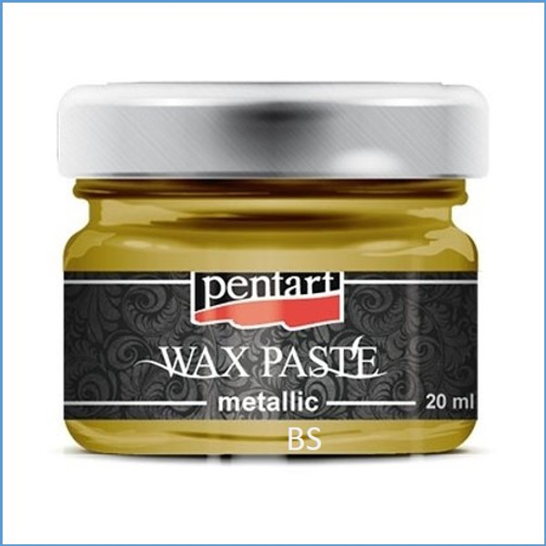 Wax paste metallic wax paste 20 ml, gold