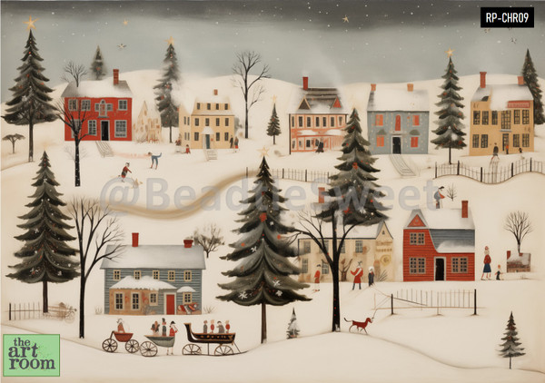 Christmas Rice Paper RP-CHR-09