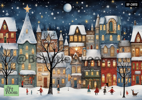 Christmas Rice Paper RP-CHR-10