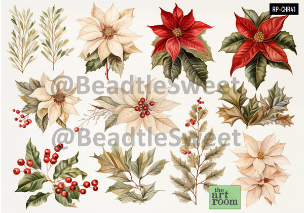 Christmas Rice Paper RP-CHR-41
