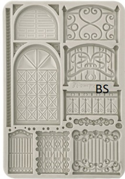 Silicon mould A5 - Fence and door