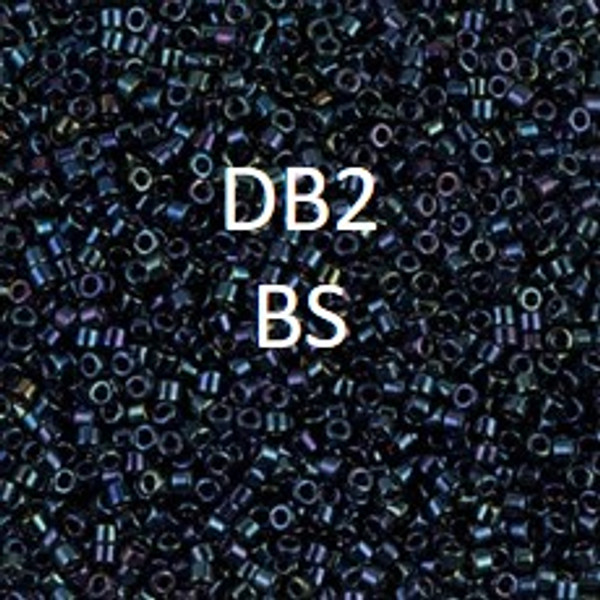 11/0 Miyuki Delica Beads DB-002 11/0 Miyuki Delica Beads DB-002