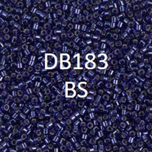 11/0 Miyuki Delica Beads DB-183