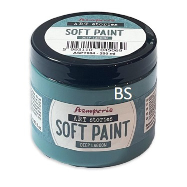 Stamperia Soft Paint - Deep Lagoon 200ml