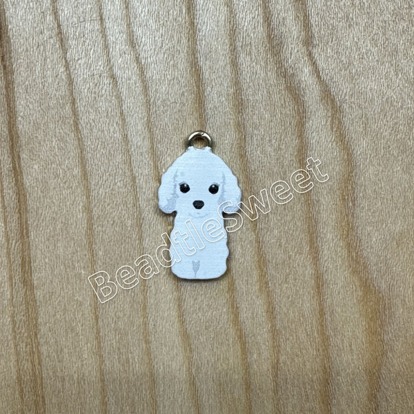 34889_Charm - Poodle (White)_1 34889_Charm - Poodle (White)_1