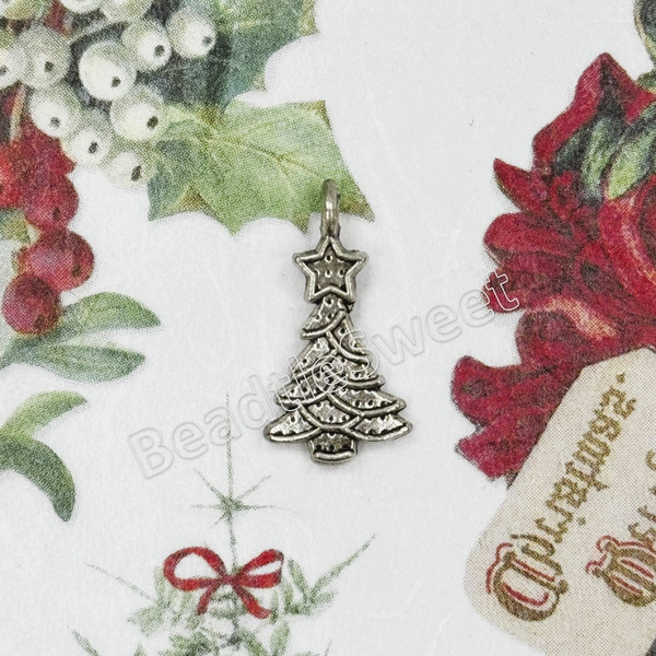 32847_Charm - Christmas Tree_Silver_1 32847_Charm - Christmas Tree_Silver_1