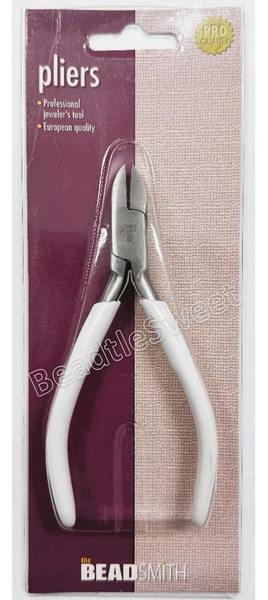 Beadsmith White Handle Side Cutter-PL721_1