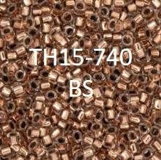 15/0 Toho Round Beads 15-740