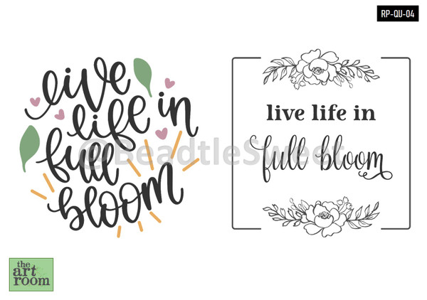 Quotes Rice Paper RP-QU-04