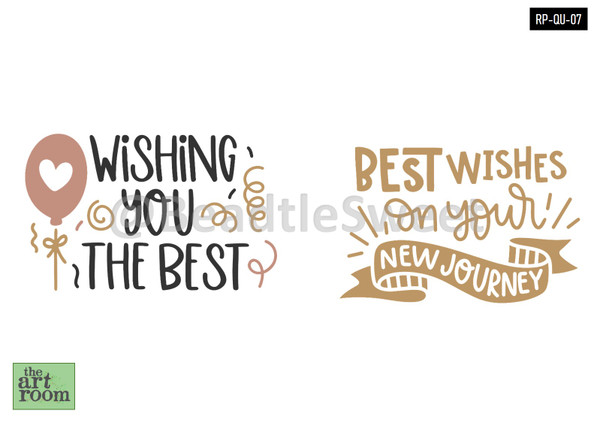 Quotes Rice Paper RP-QU-07