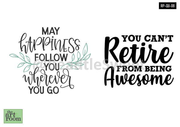 Quotes Rice Paper RP-QU-08