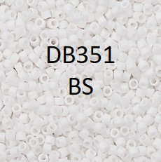 11/0 Miyuki Delica Beads DB-351