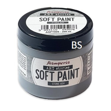 Stamperia Soft Paint - Stone Ash 200ml