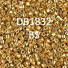 11/0 Miyuki Delica Beads DB-1832