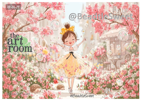 Cute Girls Rice Paper RP-CG-29