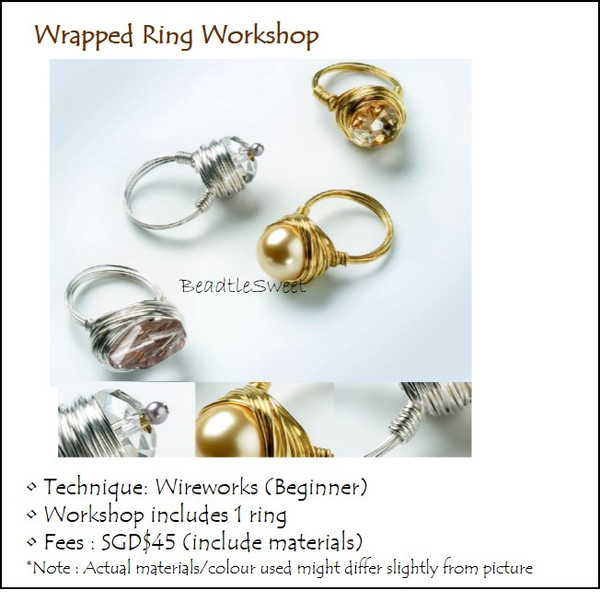 Jewelry Making: Wrapped Ring Workshop