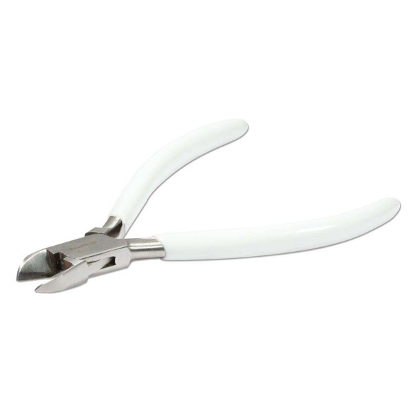 Side Cutter 130MM with spring white PVC (#PL311)