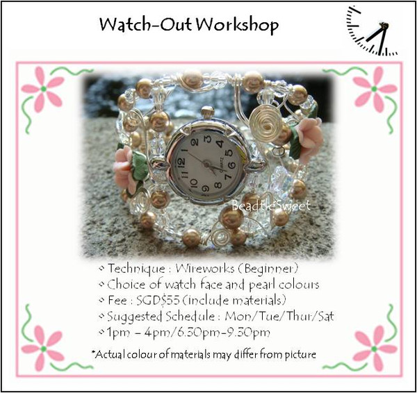 Jewelry Making: Make a Watch Workshop (Watch-out)