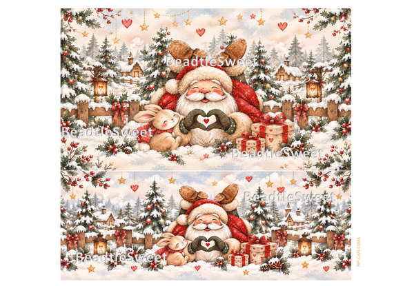 Christmas Rice Paper RP-CAN-09MS