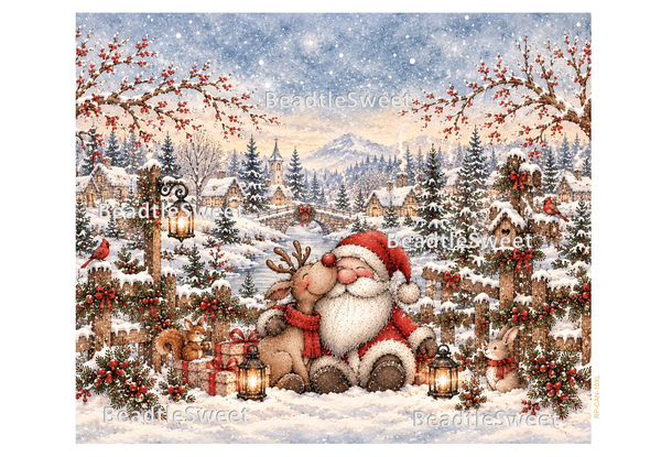 Christmas Rice Pape RP-CAN-10XL