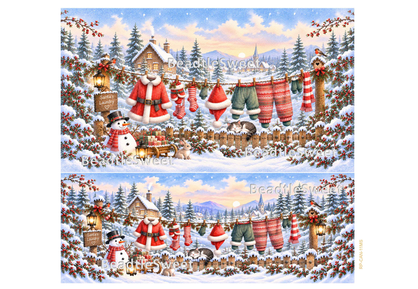 Christmas Rice Paper RP-CAN-11MS