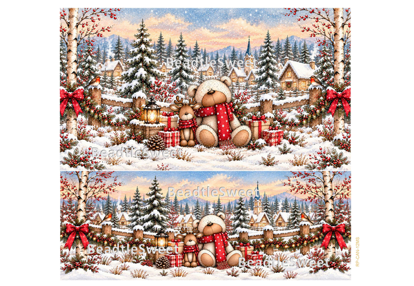 Christmas Rice Paper RP-CAN-12MS