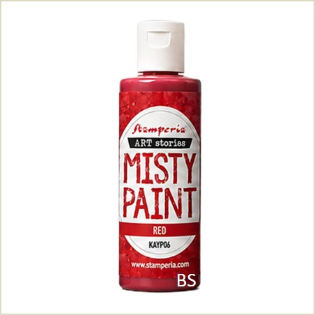 Stamperia Misty Paint KAYP06 Red