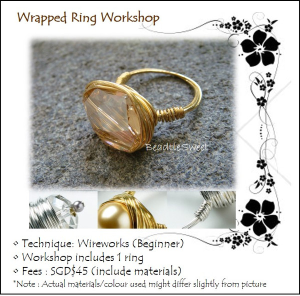 Jewelry Making Course: Cosmic Wrapped Ring Workshop