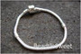 Bracelet for BeCharmed Beads (Silver Plating)