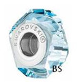 Swarovski BeCharmed Fortune Bead 5929 Aquamarine