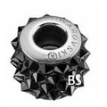 Swarovski BeCharmed Punk Bead 80901 Jet