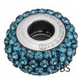 Swarovski BeCharmed Pave Bead 81101 Montana