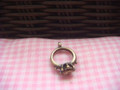 Antique Brass Ring Charm