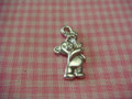 Bear with Daisy (Silver)