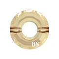 Swarovski 5139 Ring Bead Crystal Golden Shadow 12.5mm